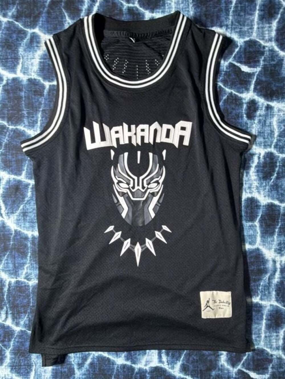 The Industry Black Panther Wakanda T'Challa #1 Basketball Jersey